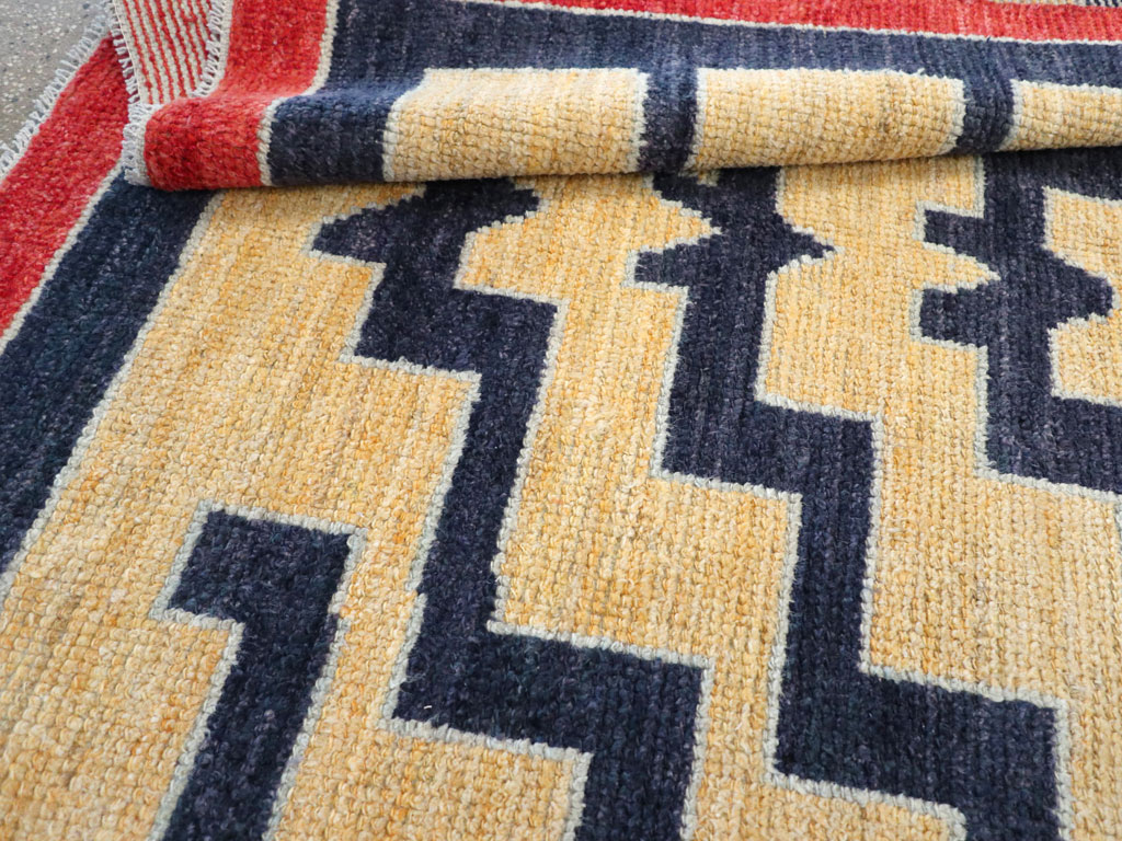 Contemporary Turkish Tulu Accent Rug, No.30627 - Galerie Shabab