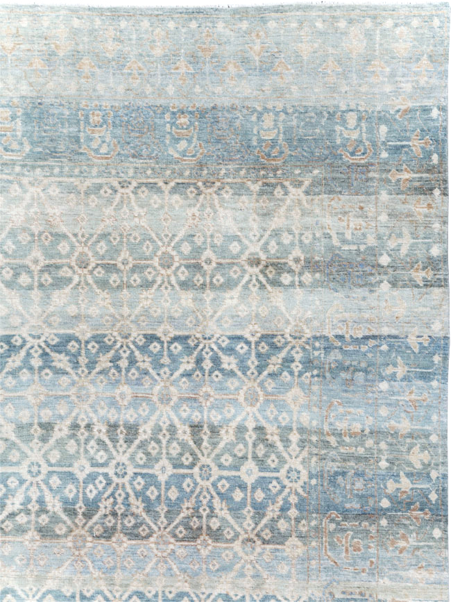 East Turkestan Khotan Inspired Large Turkish Room Size Carpet, No.30628 - Galerie Shabab