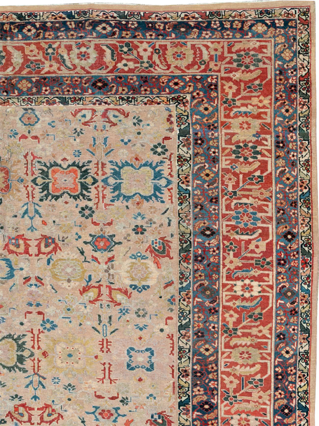 Antique Persian Malayer Oversize Rug, No.30629 - Galerie Shabab