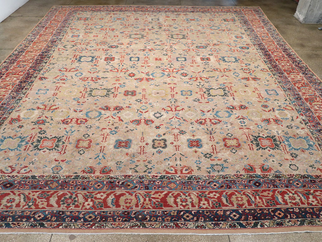 Antique Persian Malayer Oversize Rug, No.30629 - Galerie Shabab