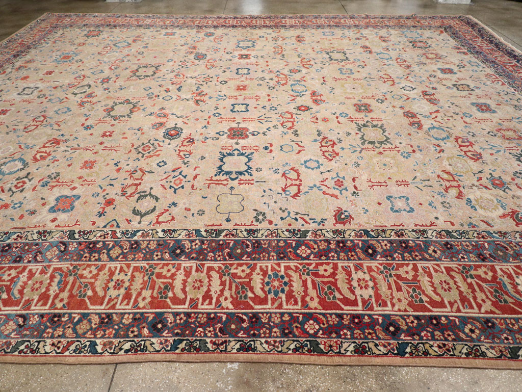 Antique Persian Malayer Oversize Rug, No.30629 - Galerie Shabab