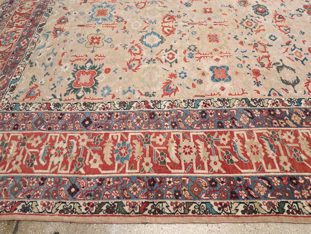 Antique Persian Malayer Oversize Rug, No.30629 - Galerie Shabab