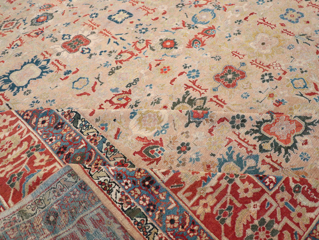 Antique Persian Malayer Oversize Rug, No.30629 - Galerie Shabab