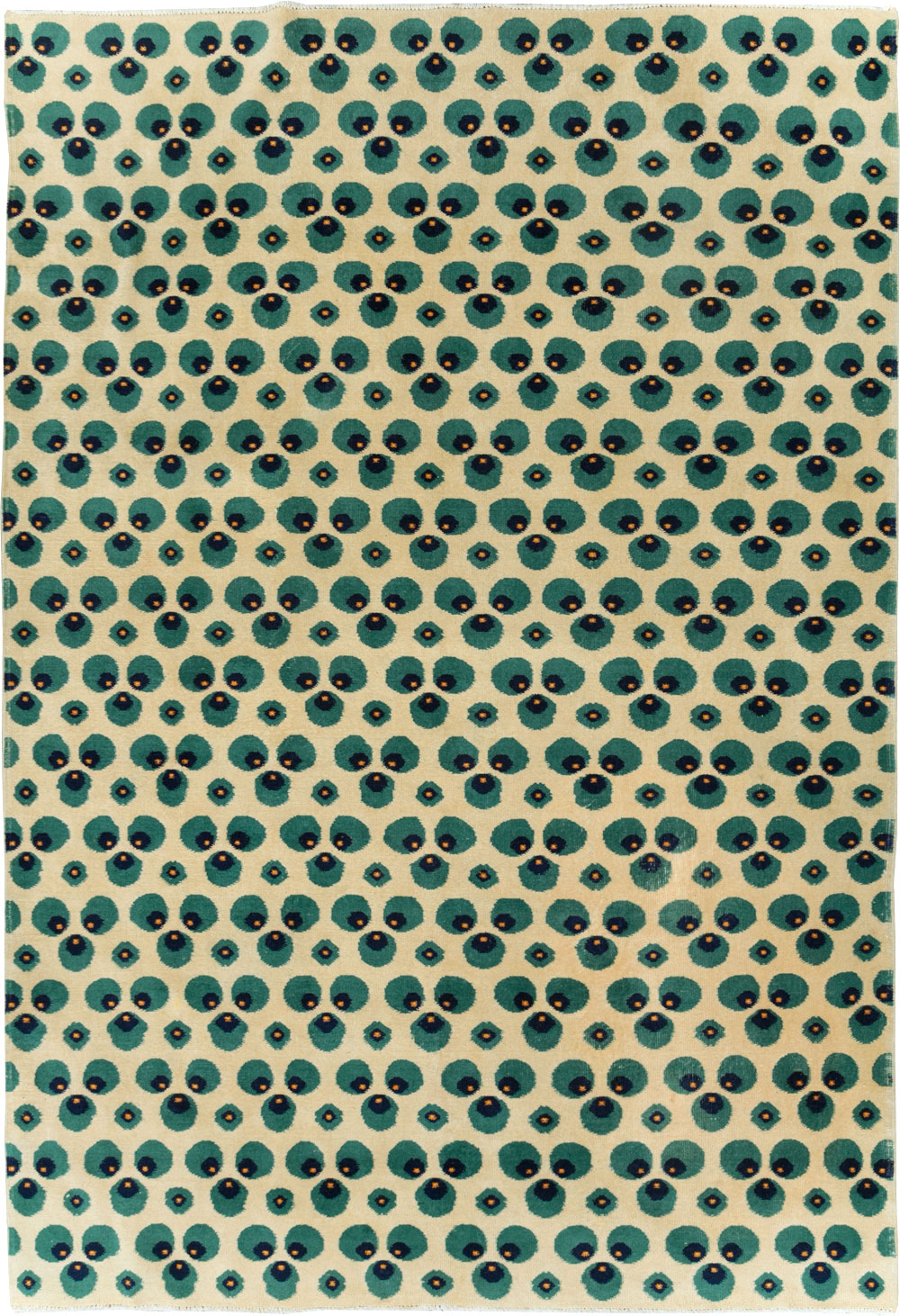 Vintage Turkish Cintamani Small Room Size Rug, No.30631 - Galerie Shabab