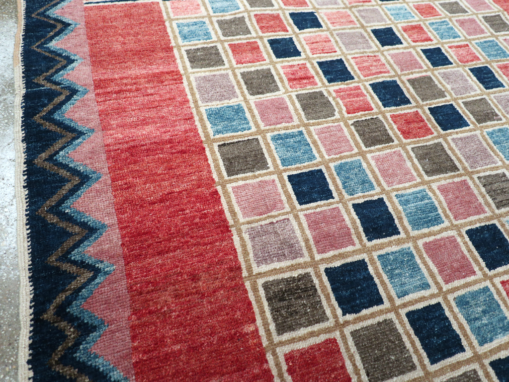 Vintage Turkish Anatolian Accent Carpet, No.30634 - Galerie Shabab