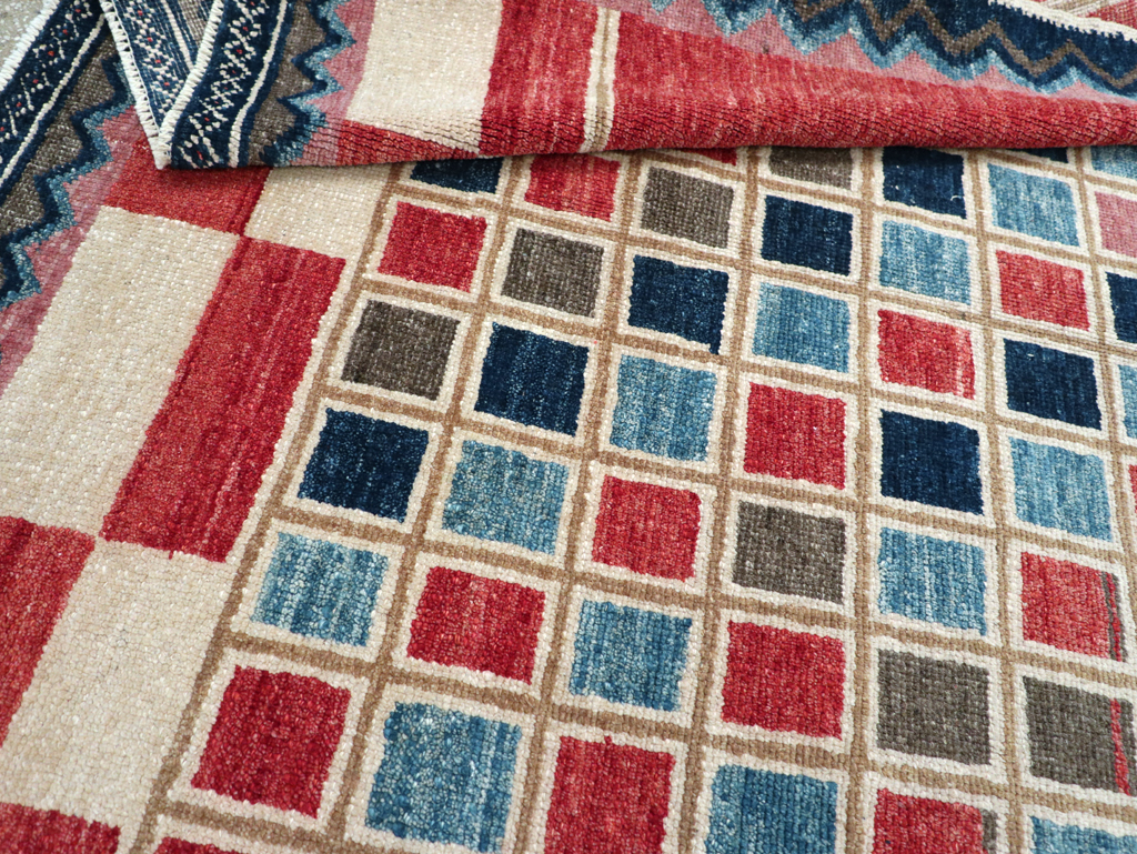 Vintage Turkish Anatolian Accent Carpet, No.30634 - Galerie Shabab