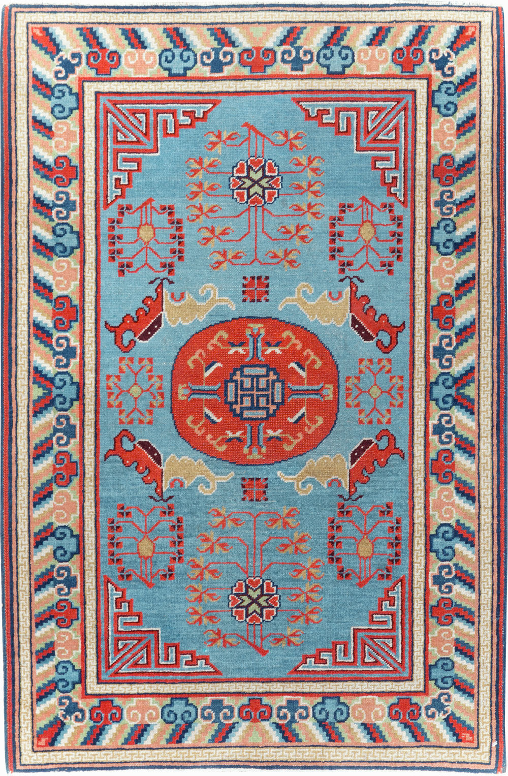 Vintage Anatolian Deco Rug, No.30636 - Galerie Shabab