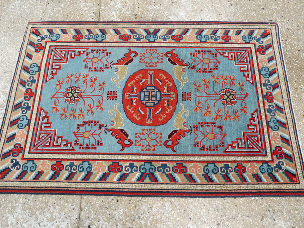 Vintage Anatolian Deco Rug, No.30636 - Galerie Shabab