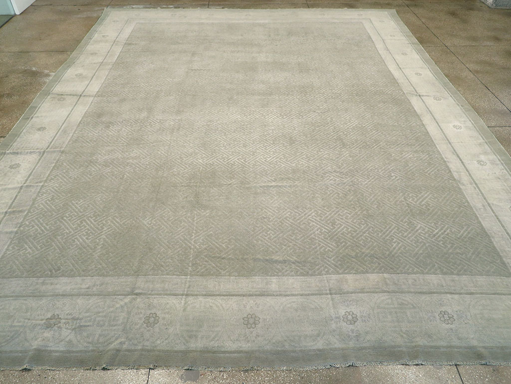 Antique Chinese Peking Large Carpet, No.30681 - Galerie Shabab