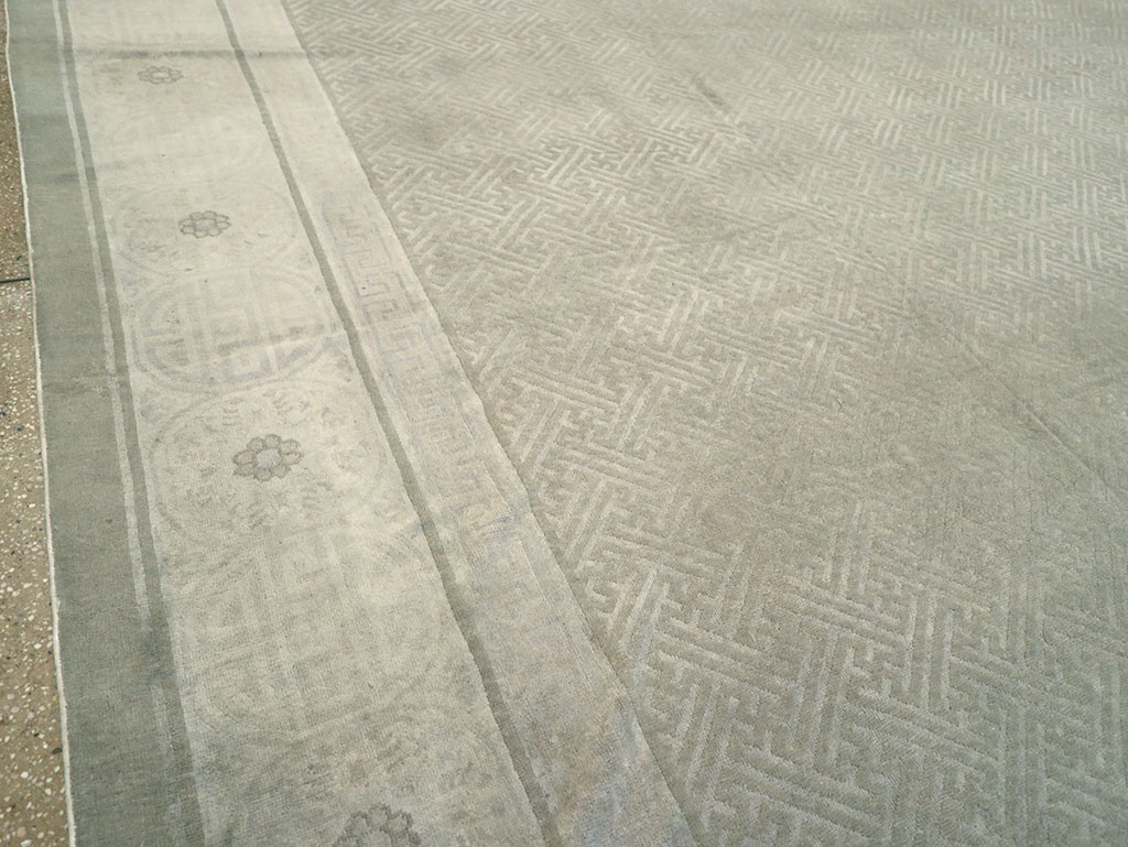 Antique Chinese Peking Large Carpet, No.30681 - Galerie Shabab
