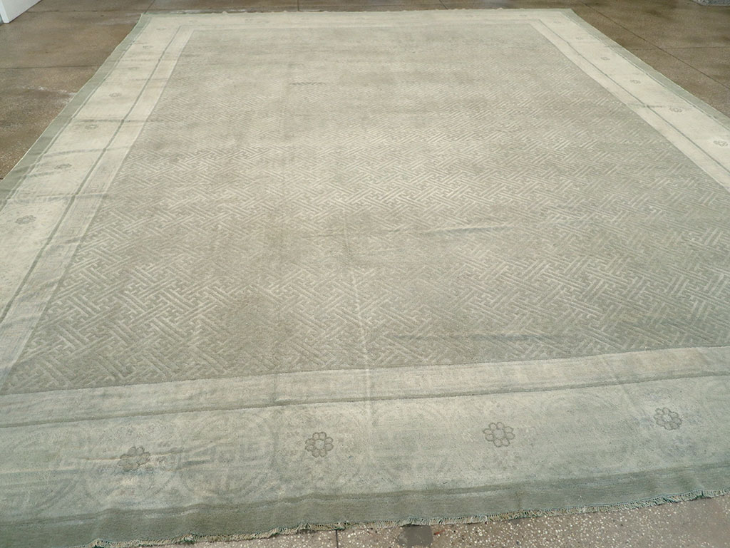 Antique Chinese Peking Large Carpet, No.30681 - Galerie Shabab