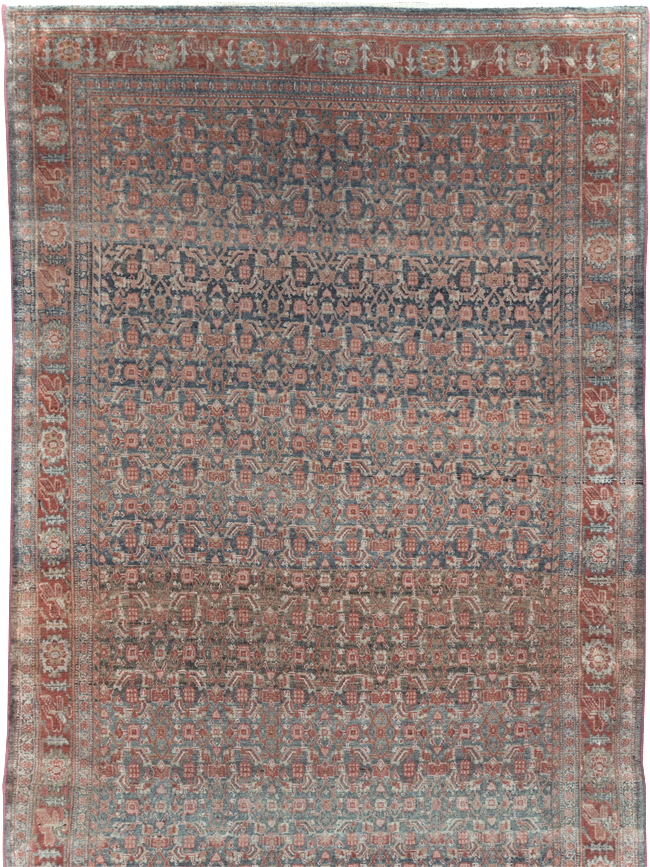 Antique Persian Senneh Malayer Long Runner, No.30687 - Galerie Shabab