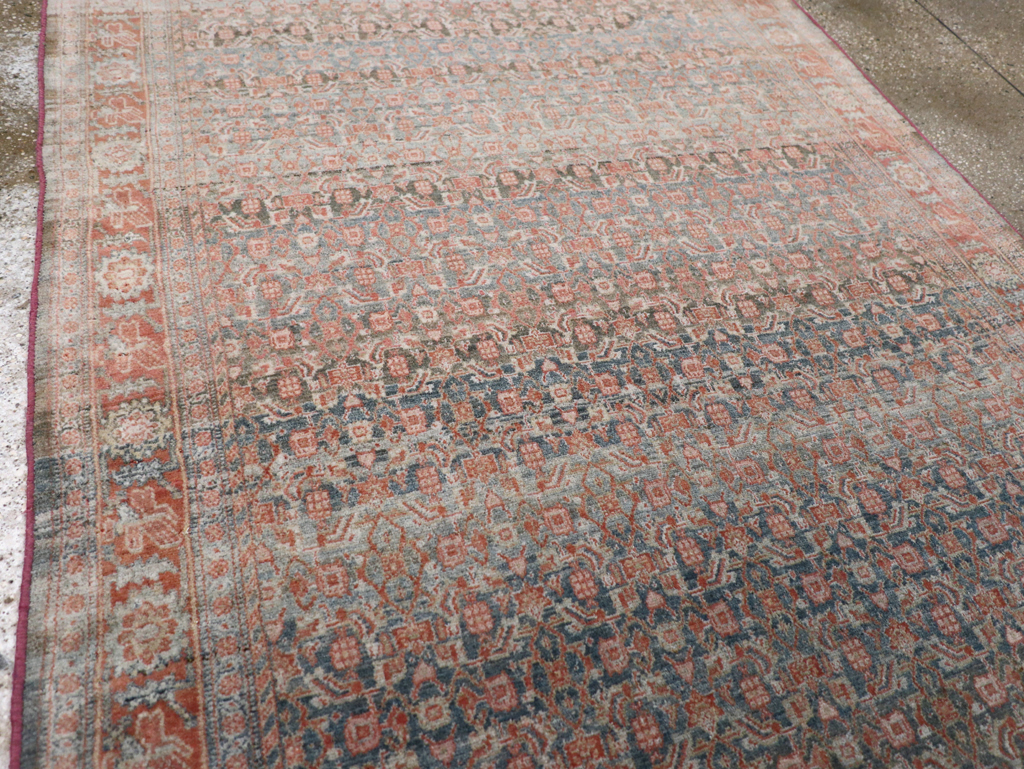 Antique Persian Senneh Malayer Long Runner, No.30687 - Galerie Shabab