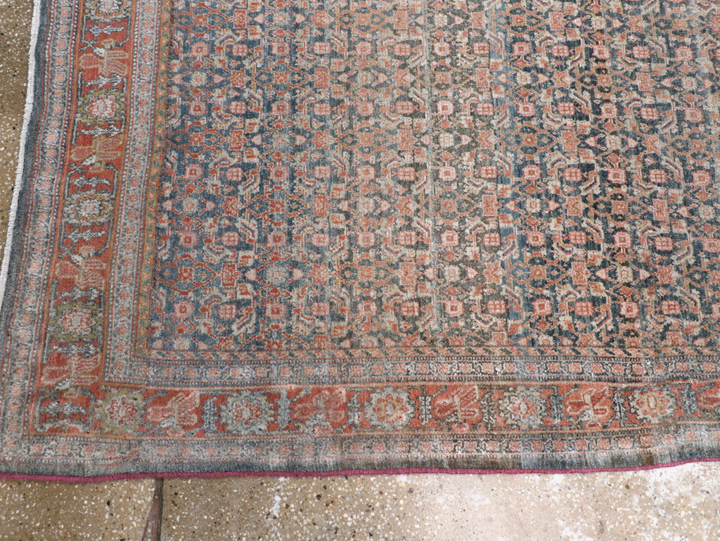 Antique Persian Senneh Malayer Long Runner, No.30687 - Galerie Shabab