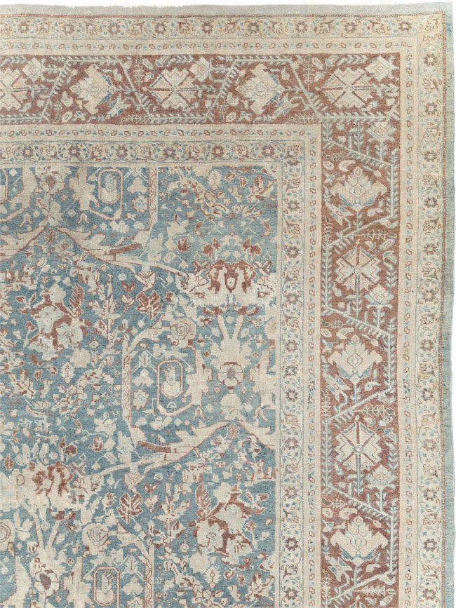 Antique Persian Tabriz Large Room Size Carpet, No.30689 - Galerie Shabab