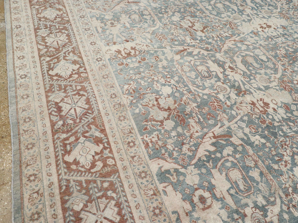 Antique Persian Tabriz Large Room Size Carpet, No.30689 - Galerie Shabab