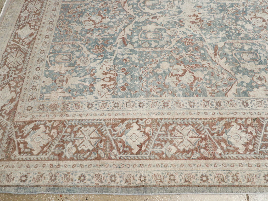 Antique Persian Tabriz Large Room Size Carpet, No.30689 - Galerie Shabab