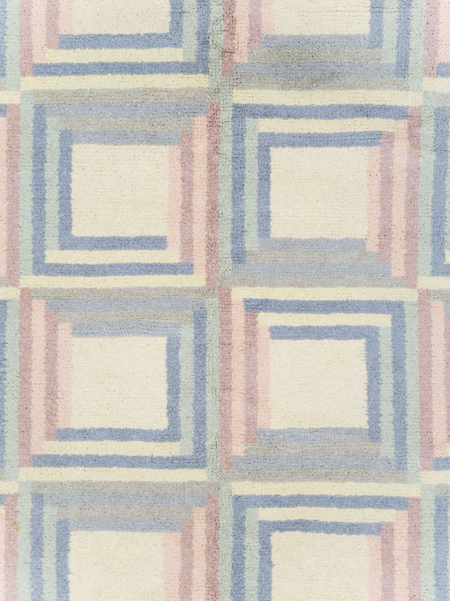 Vintage Spanish Art Deco Room Size Carpet, No.30694 - Galerie Shabab
