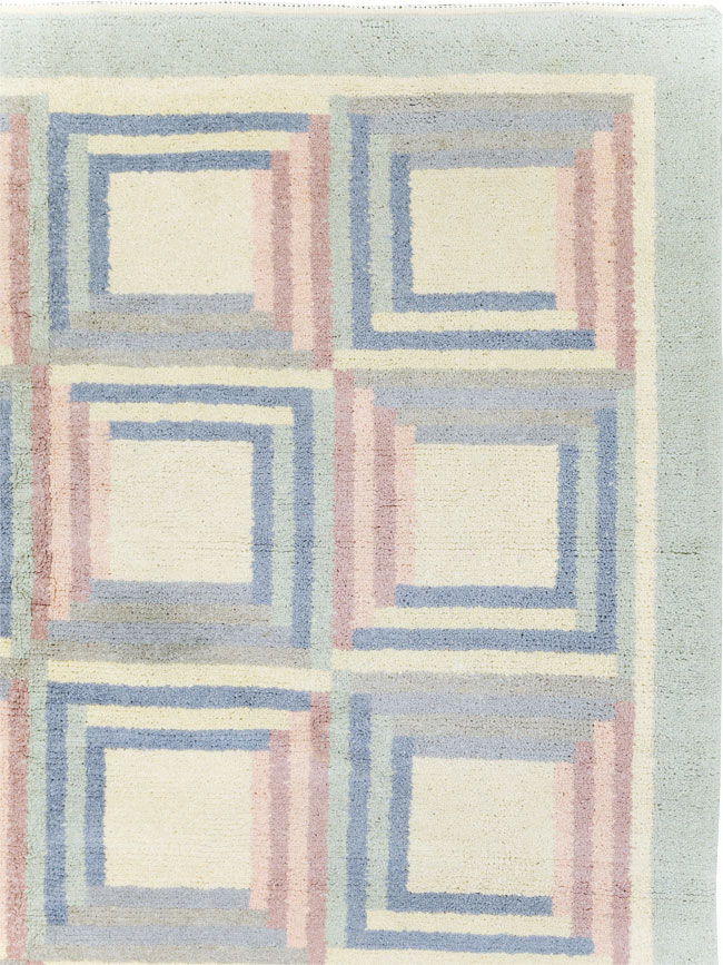 Vintage Spanish Art Deco Room Size Carpet, No.30694 - Galerie Shabab