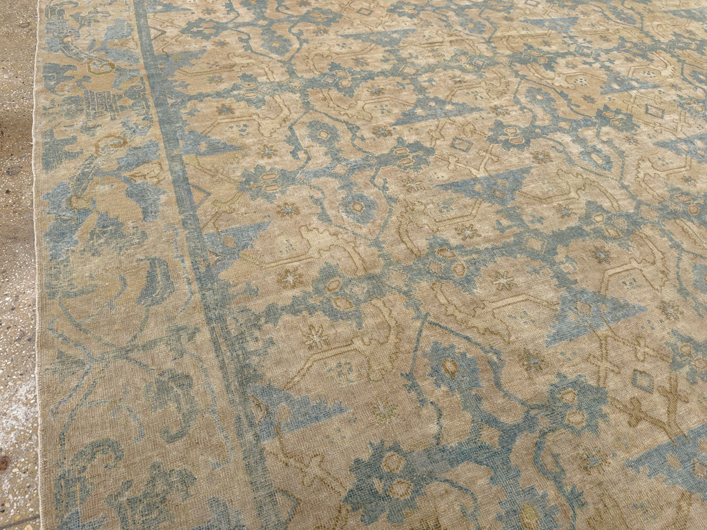 Antique Chinese Cuenca Room Size Carpet, No.30696 - Galerie Shabab
