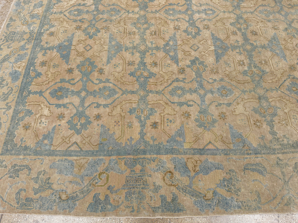 Antique Chinese Cuenca Room Size Carpet, No.30696 - Galerie Shabab