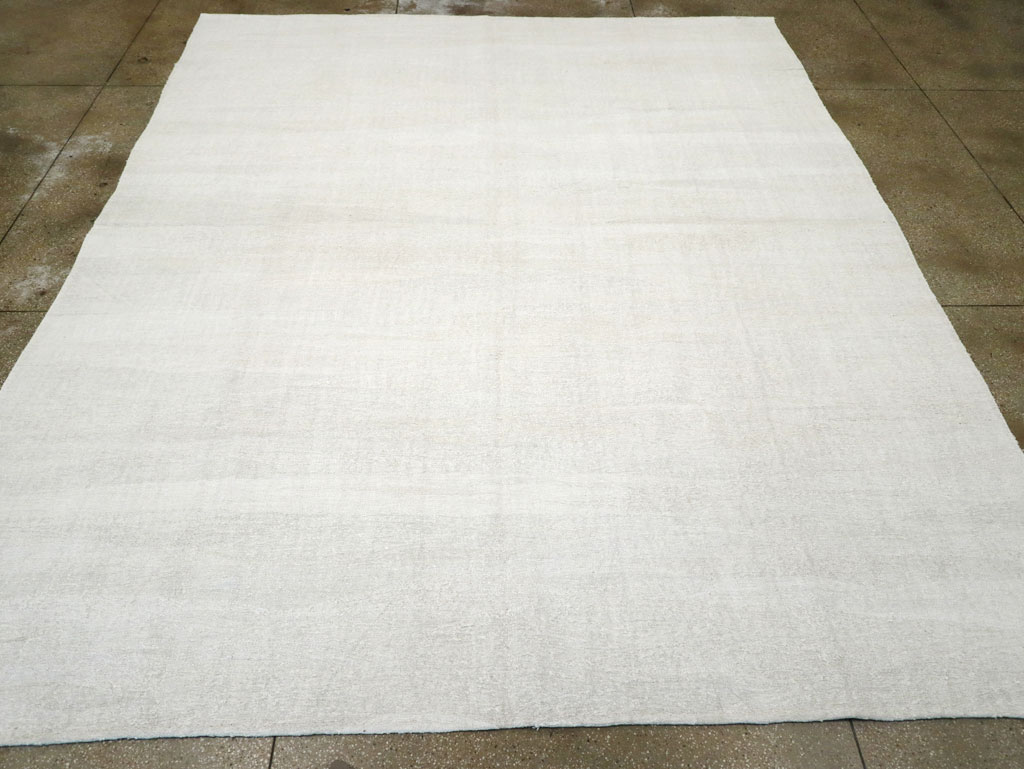 Vintage Turkish Hemp Flatweave Kilim Room Size Carpet, No.30705 - Galerie Shabab