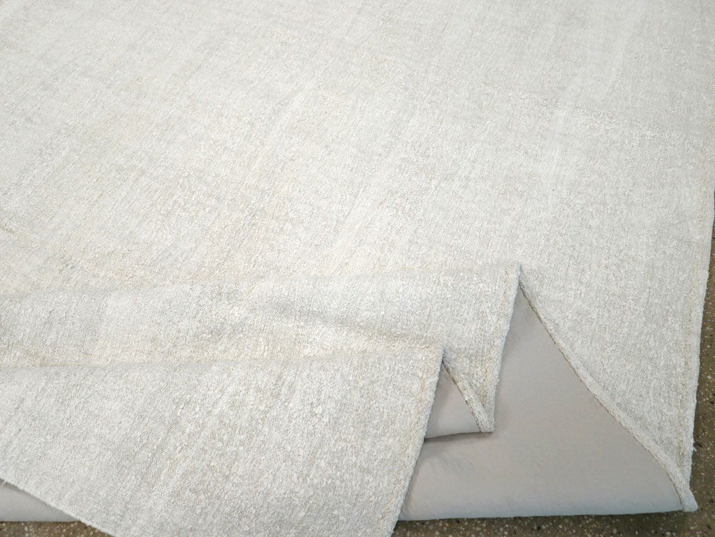 Vintage Turkish Hemp Flatweave Kilim Room Size Carpet, No.30705 - Galerie Shabab