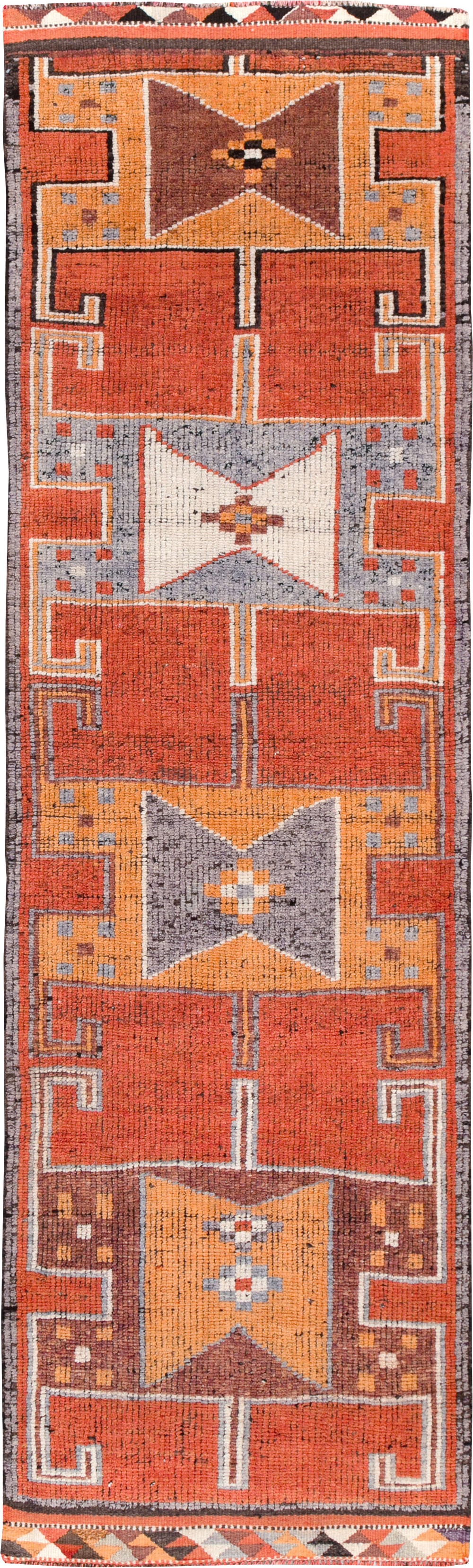 Vintage Turkish Anatolian Tribal Runner, No.30706 - Galerie Shabab