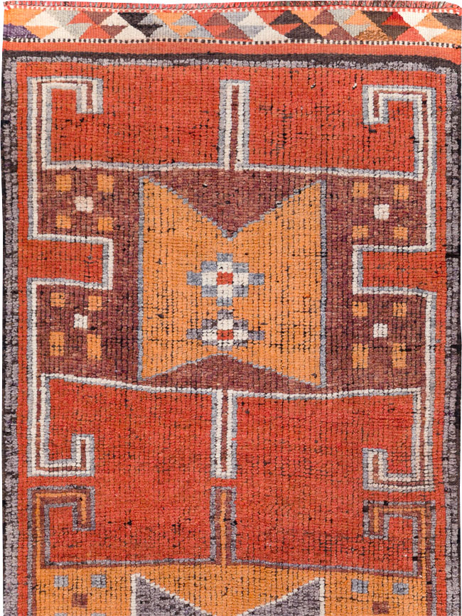 Vintage Turkish Anatolian Tribal Runner, No.30706 - Galerie Shabab