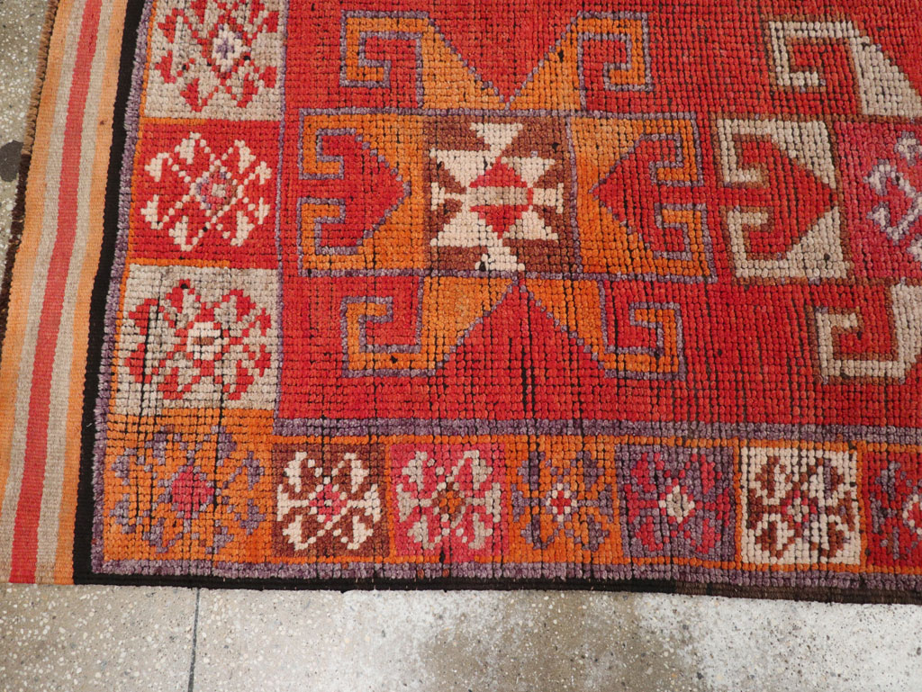 Vintage Turkish Anatolian Tribal Runner, No.30709 - Galerie Shabab