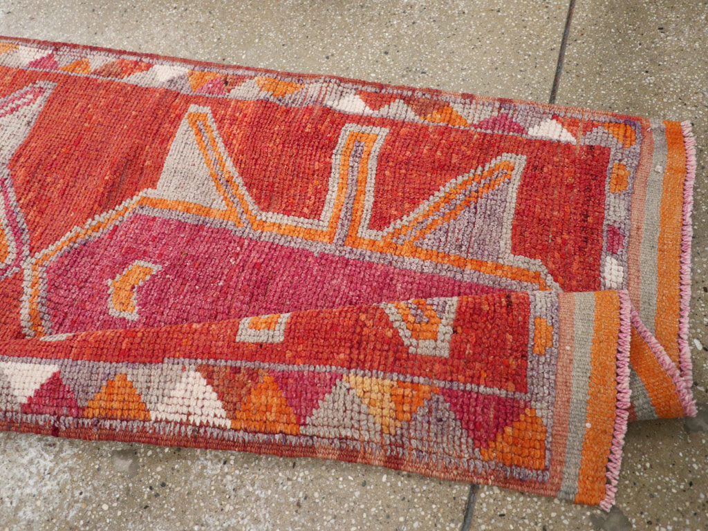 Vintage Turkish Anatolian Tribal Runner, No.30711 - Galerie Shabab