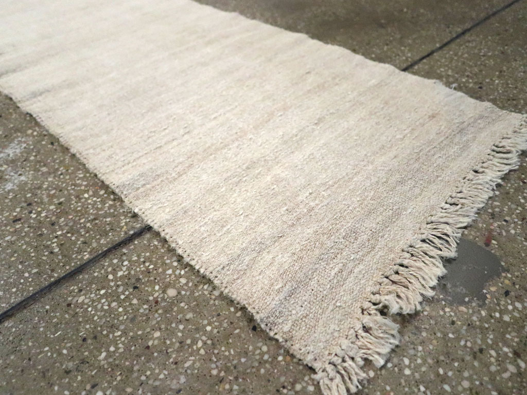 Vintage Turkish Flatweave Kilim Runner, No.30713 - Galerie Shabab