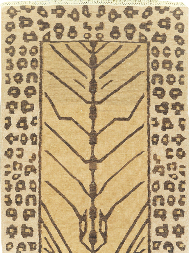 Modern Turkish Flatweave, No.30715 - Galerie Shabab
