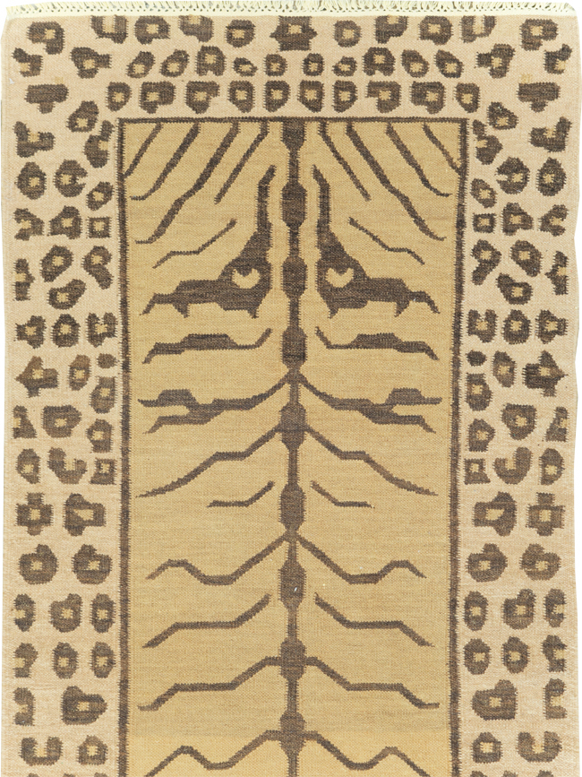 Modern Turkish Flatweave, No.30715 - Galerie Shabab