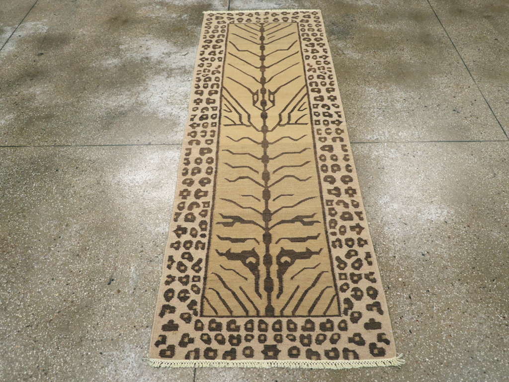 Modern Turkish Flatweave, No.30715 - Galerie Shabab