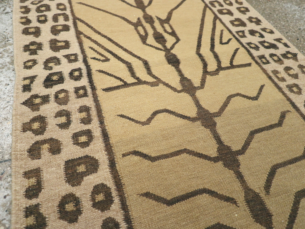 Modern Turkish Flatweave, No.30715 - Galerie Shabab