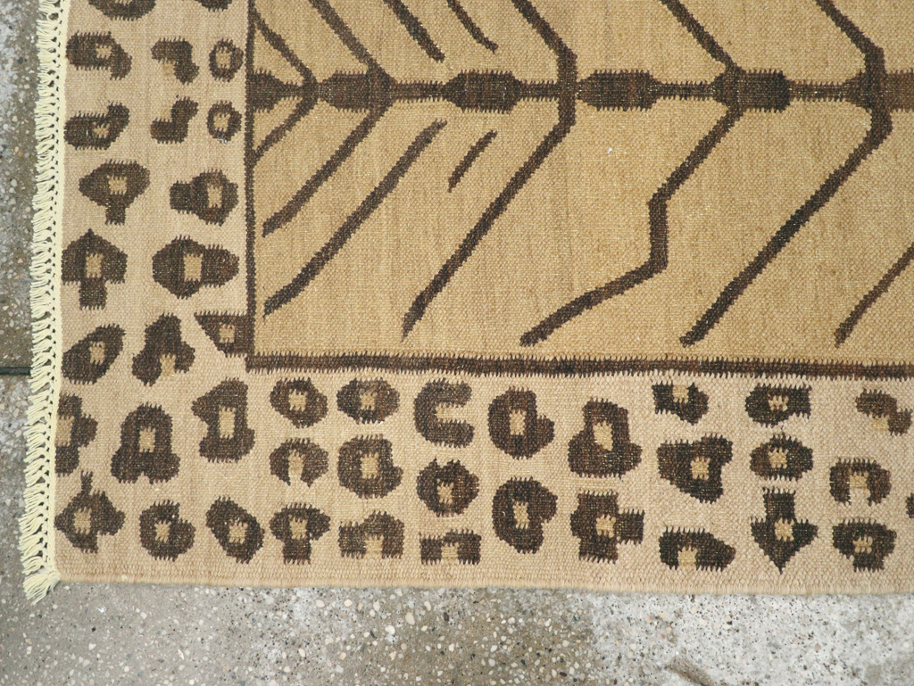 Modern Turkish Flatweave, No.30715 - Galerie Shabab