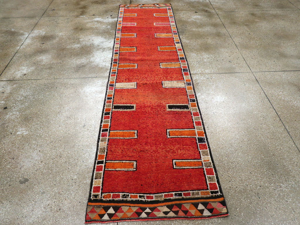 Vintage Turkish Anatolian Tribal Runner (Pair: 1 of 2), No.30716 - Galerie Shabab