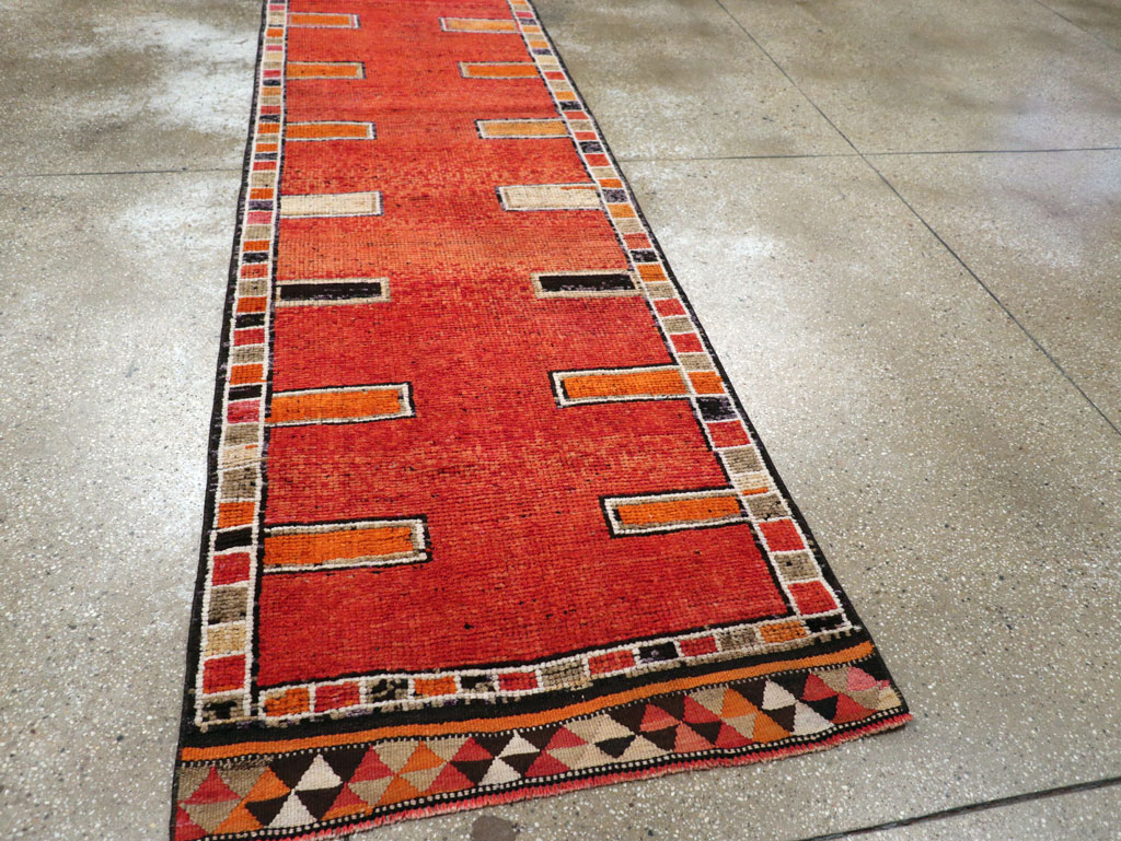 Vintage Turkish Anatolian Tribal Runner (Pair: 1 of 2), No.30716 - Galerie Shabab