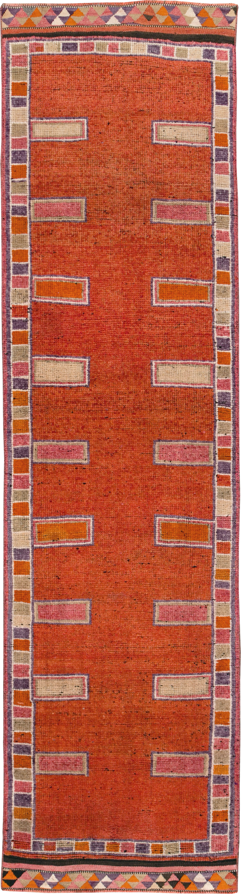 Vintage Turkish Anatolian Tribal Runner (Pair: 2 of 2), No.30717 - Galerie Shabab