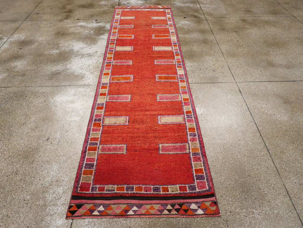 Vintage Turkish Anatolian Tribal Runner (Pair: 2 of 2), No.30717 - Galerie Shabab