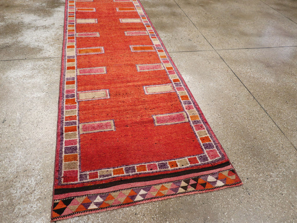 Vintage Turkish Anatolian Tribal Runner (Pair: 2 of 2), No.30717 - Galerie Shabab