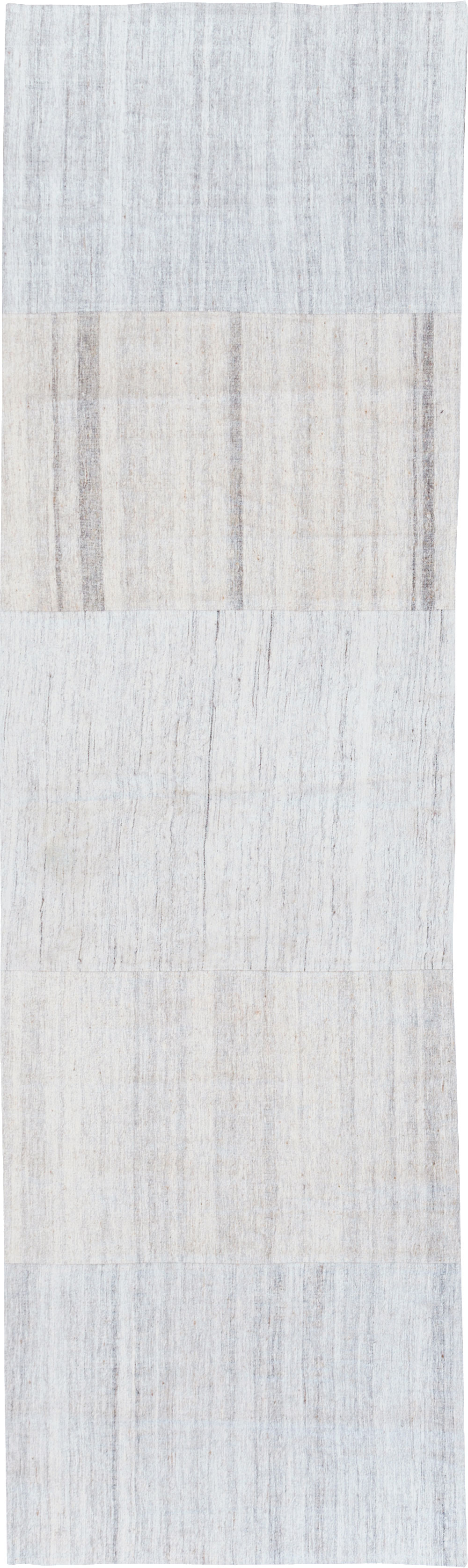 Vintage Turkish Flatweave Kilim Runner, No.30722 - Galerie Shabab