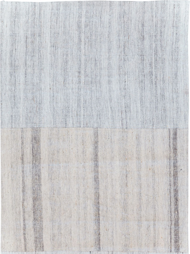 Vintage Turkish Flatweave Kilim Runner, No.30722 - Galerie Shabab