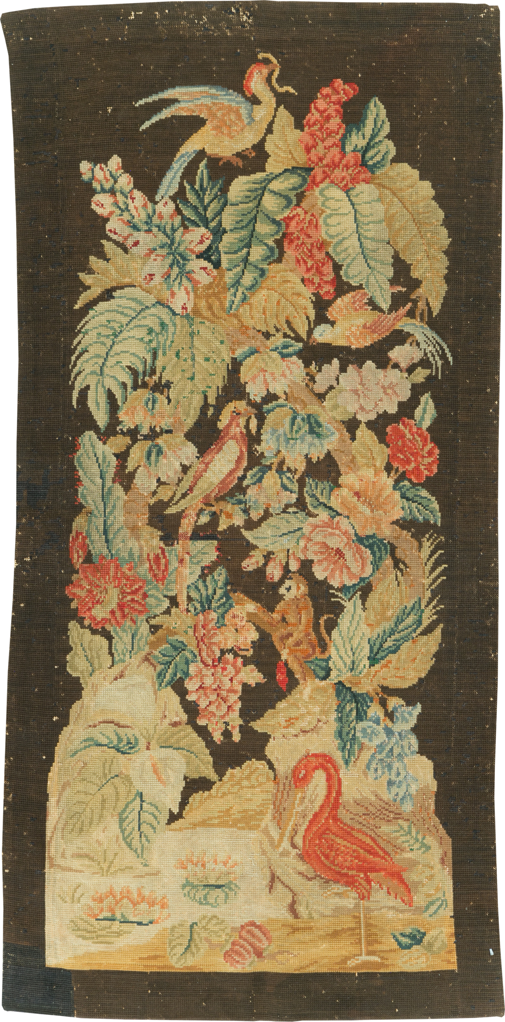 Antique English Pictorial Tapestry, No.30727 - Galerie Shabab