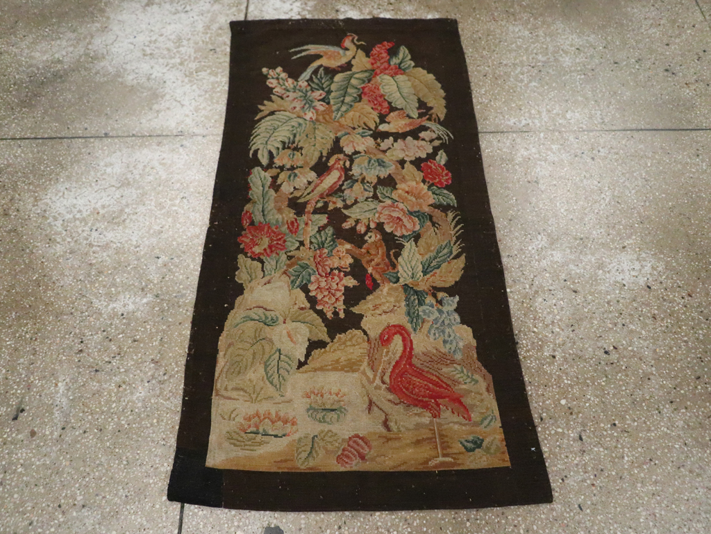 Antique English Pictorial Tapestry, No.30727 - Galerie Shabab