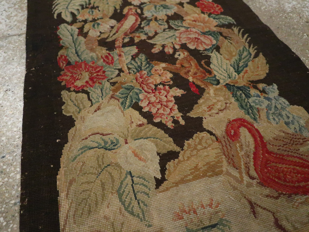 Antique English Pictorial Tapestry, No.30727 - Galerie Shabab
