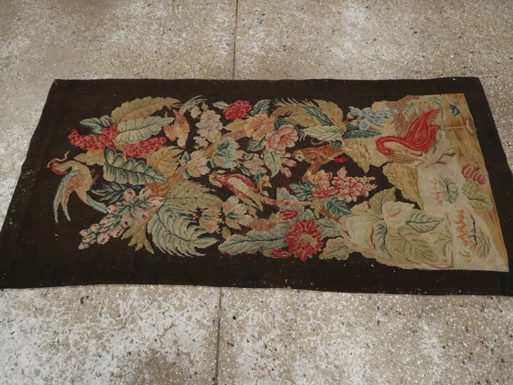 Antique English Pictorial Tapestry, No.30727 - Galerie Shabab