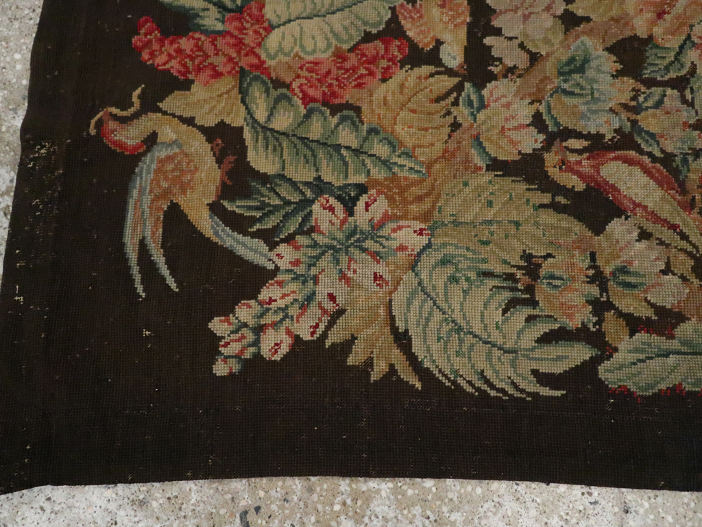 Antique English Pictorial Tapestry, No.30727 - Galerie Shabab