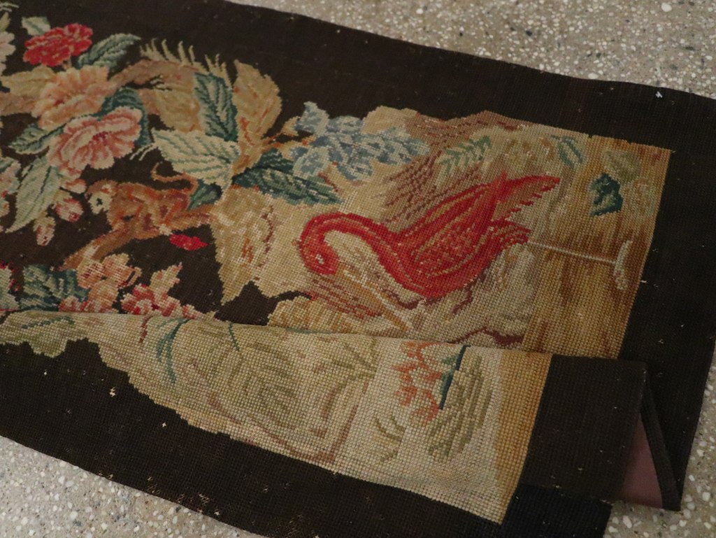 Antique English Pictorial Tapestry, No.30727 - Galerie Shabab